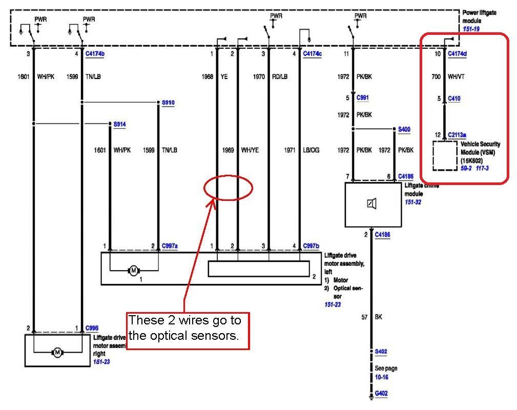 lx450 door ajar wiring diagram