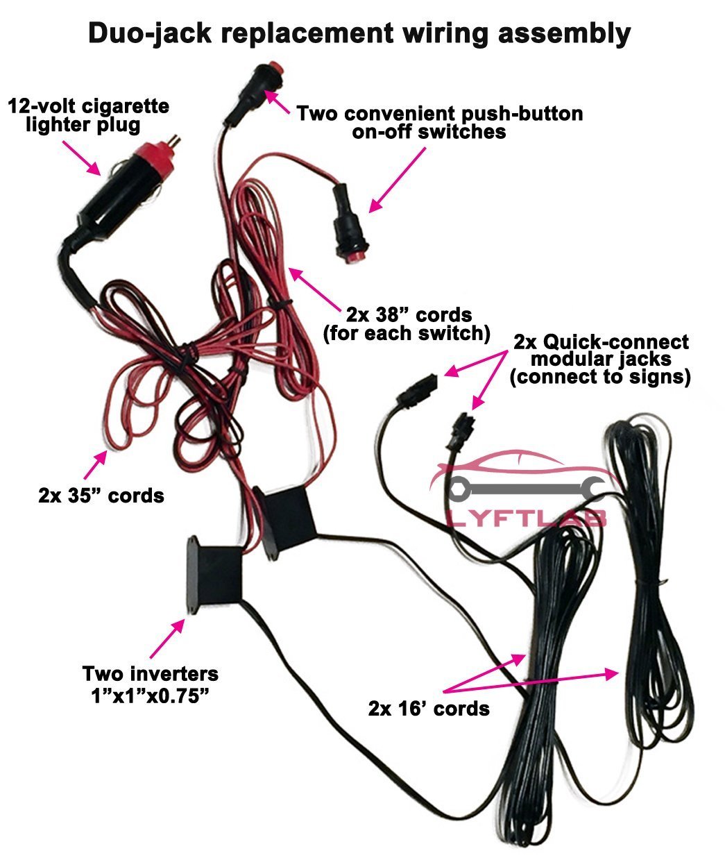 lyft light wiring diagram