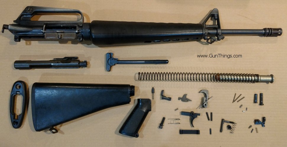 m16a1 diagram