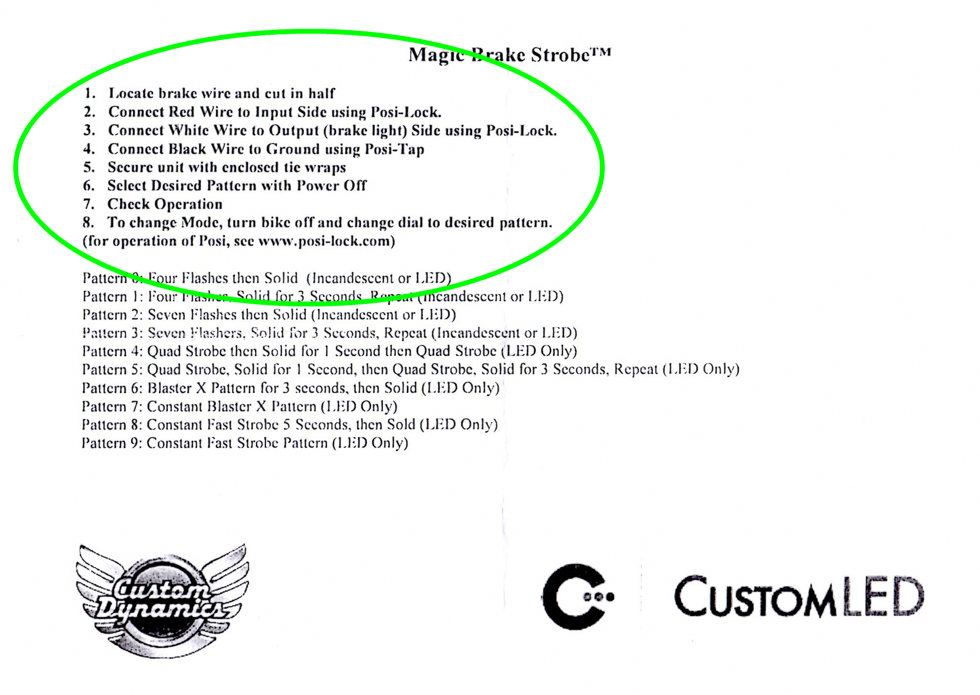 magic strobes universal wiring diagram