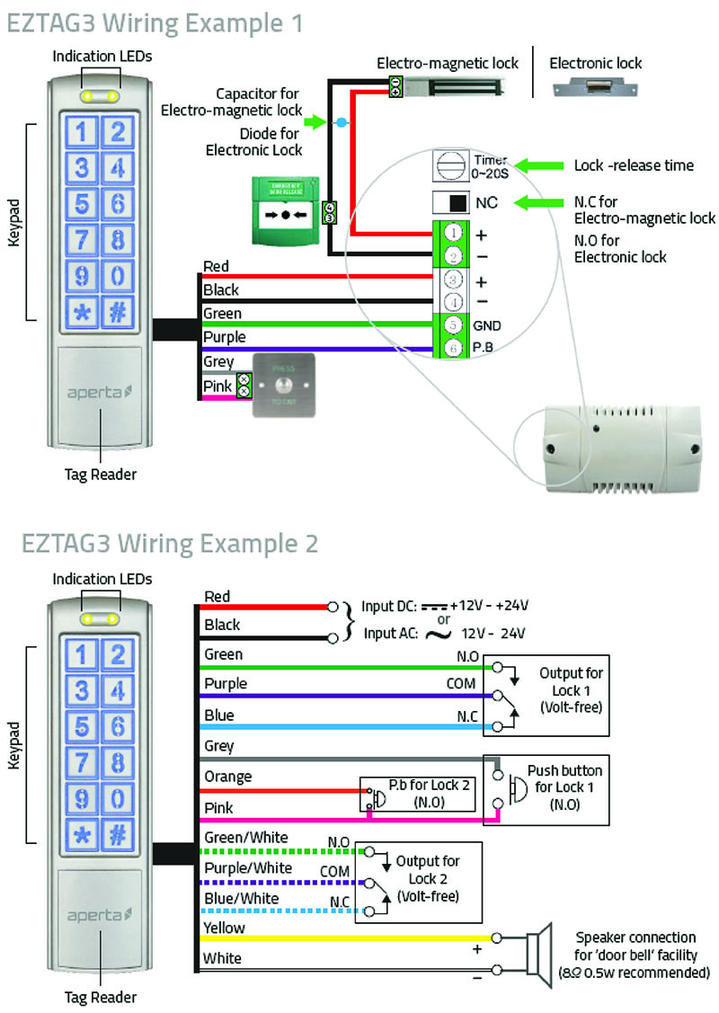 maglock wiring diagram