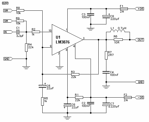 majestic 100w bridgeable power amplifier wiring diagram