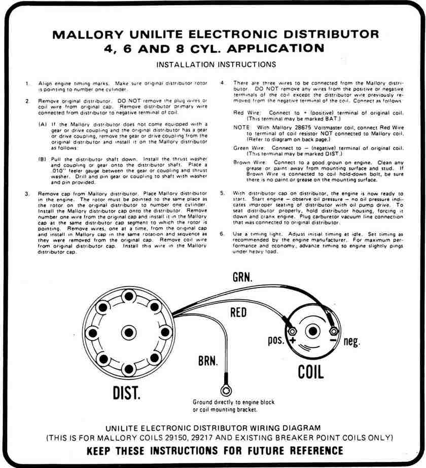 mallory hyfire 6a wiring diagram