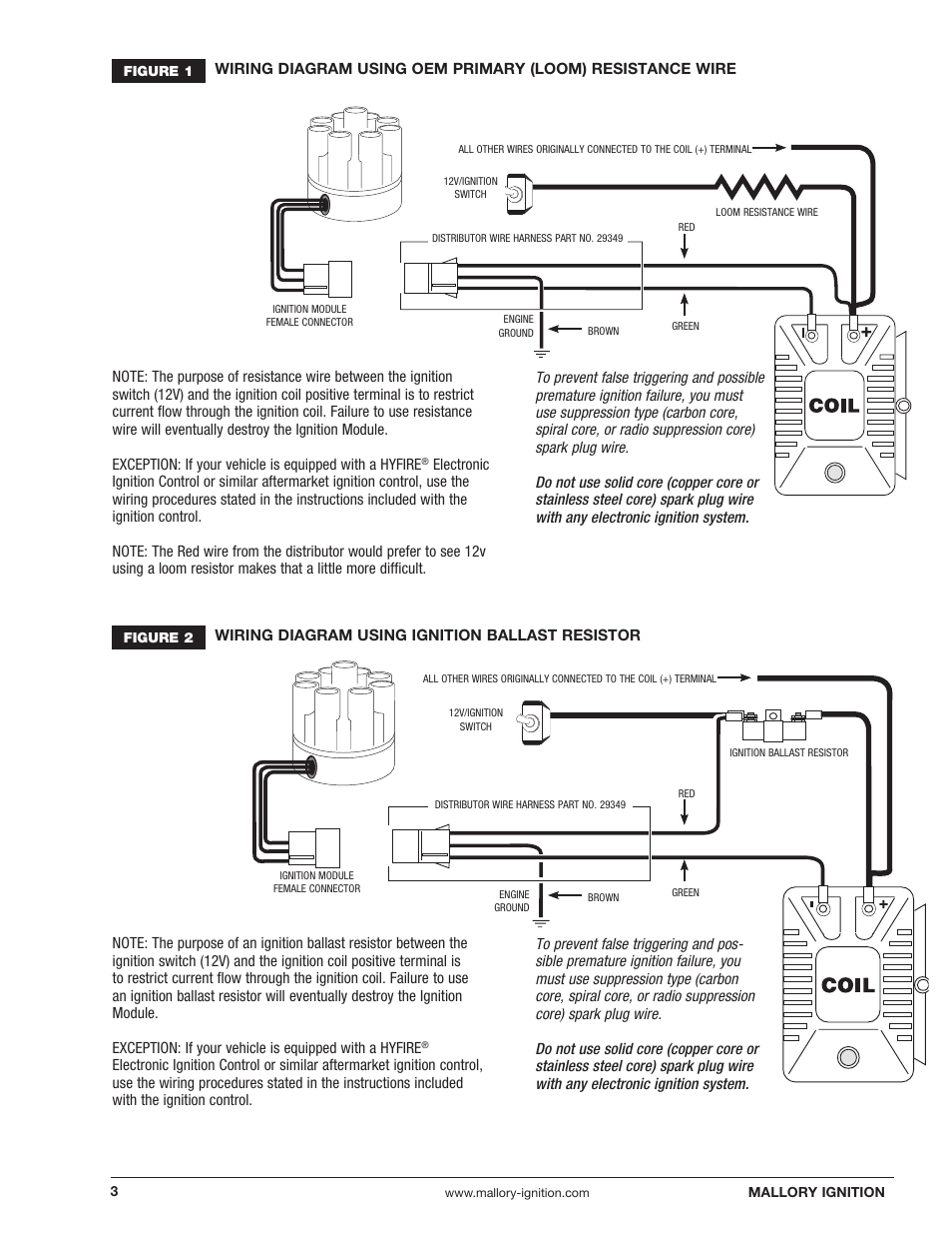 mallory magnetic breakerless distributor wiring diagram