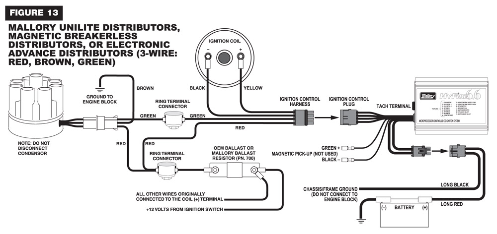 Mallory Unilite Ignition Wiring Diagram mallory pro comp ignition wiring diagram 
