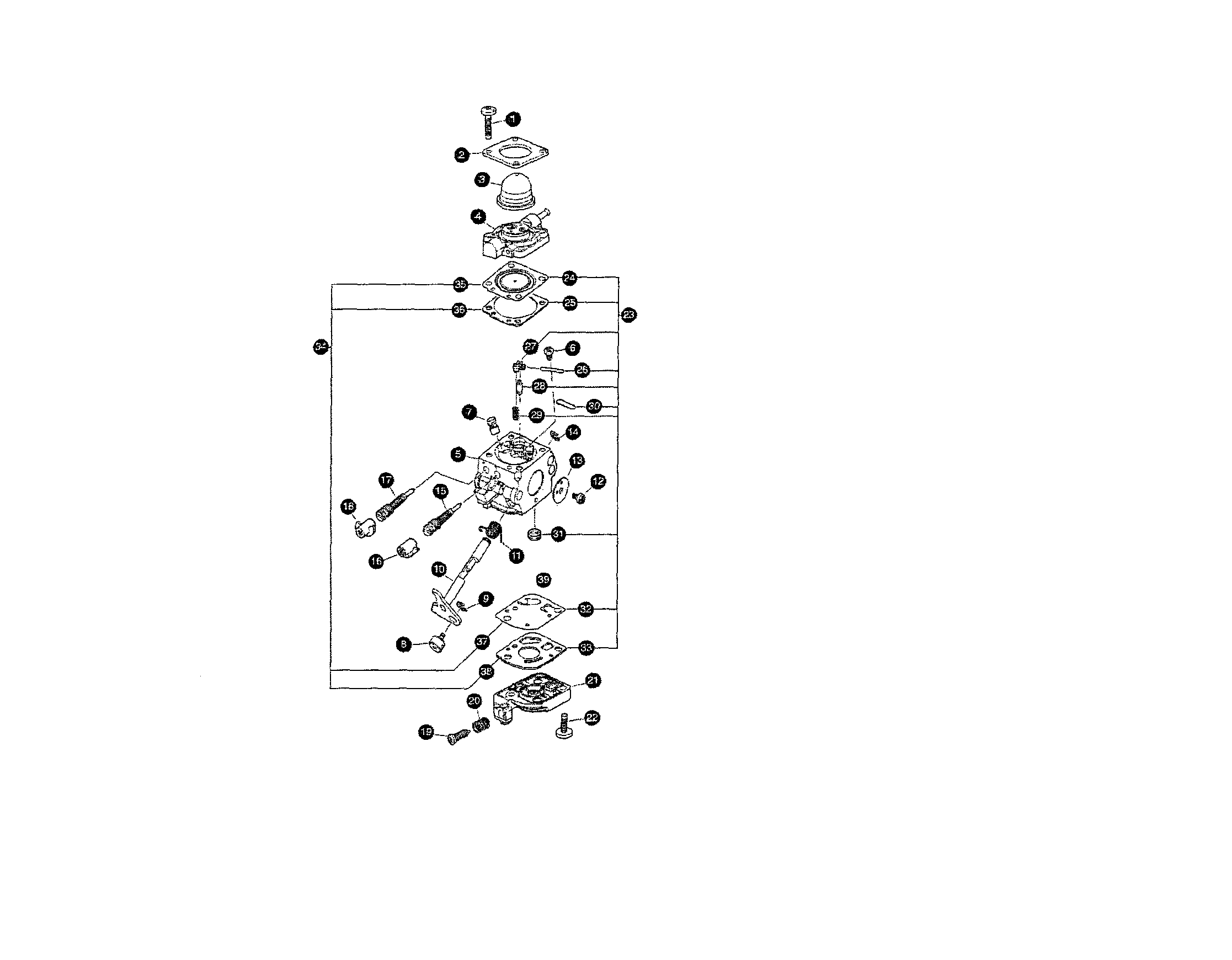 mantis carburetor diagram