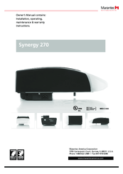 marantec synergy 270 wall mount wiring diagram