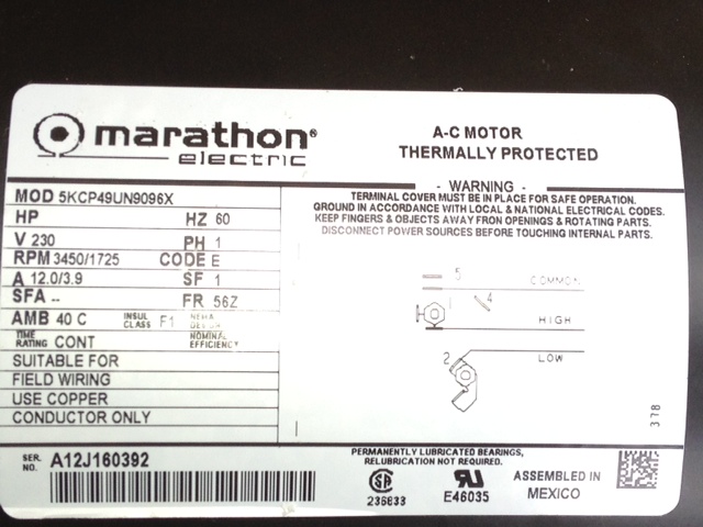 marathon electric motor model 8vk145tbdr5326d wiring diagram