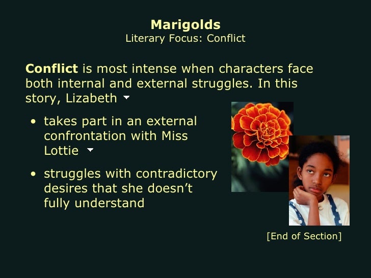 marigolds by eugenia collier plot diagram
