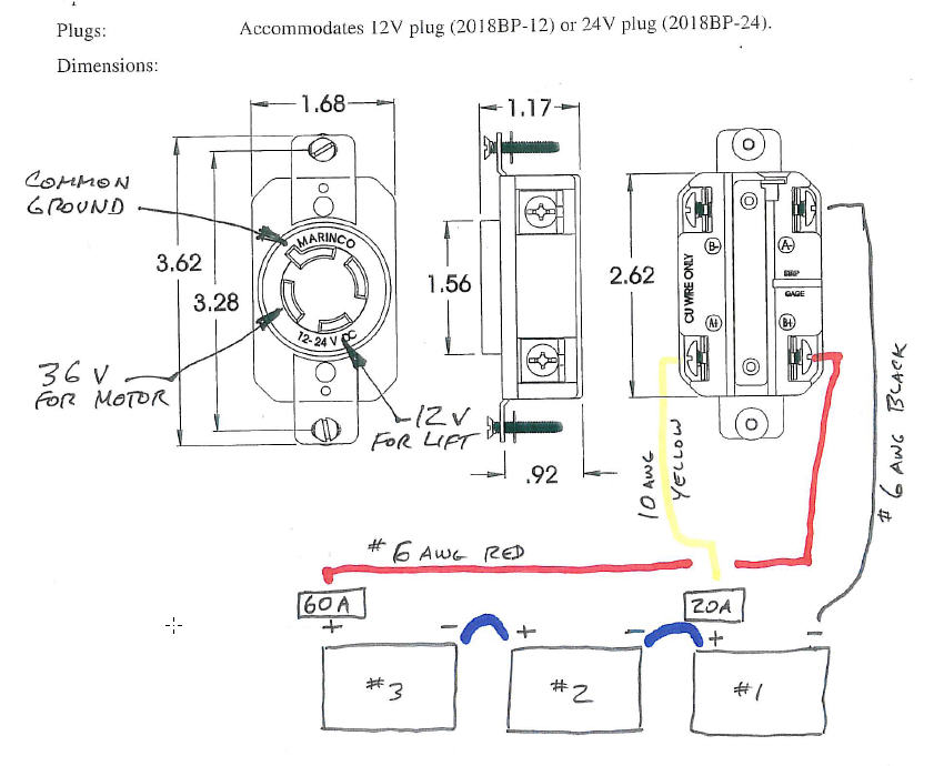 Marinco 24v Receptacle Wiring Diagram - Wiring Diagram Pictures