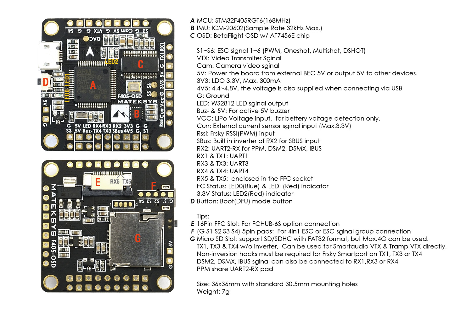 matek f405 wiring diagram