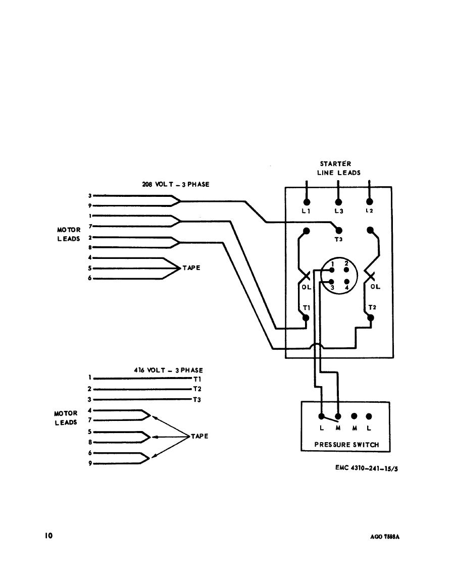 matsushita compressor wiring diagram