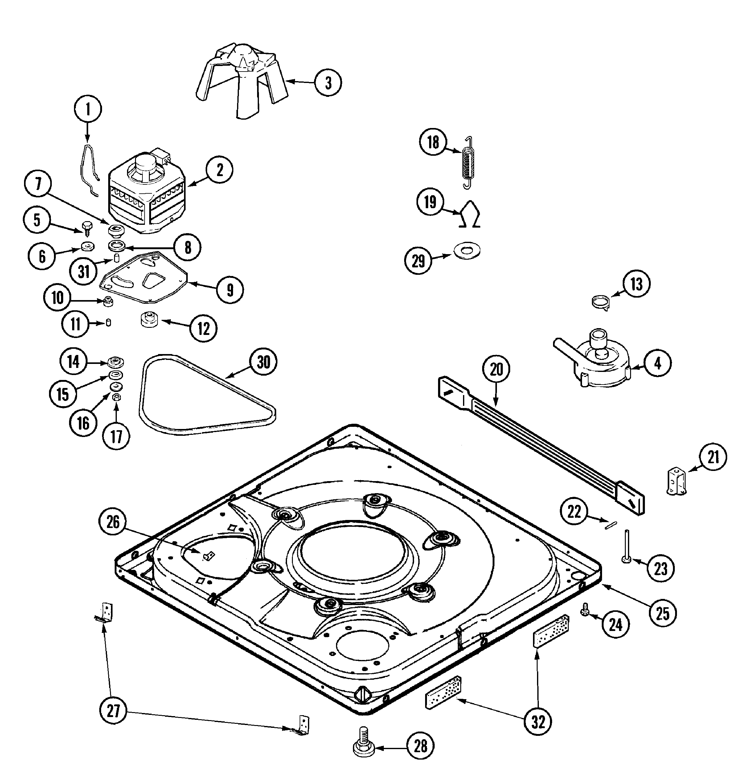 maytag atlantis parts diagram