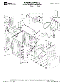 maytag bravos parts diagram