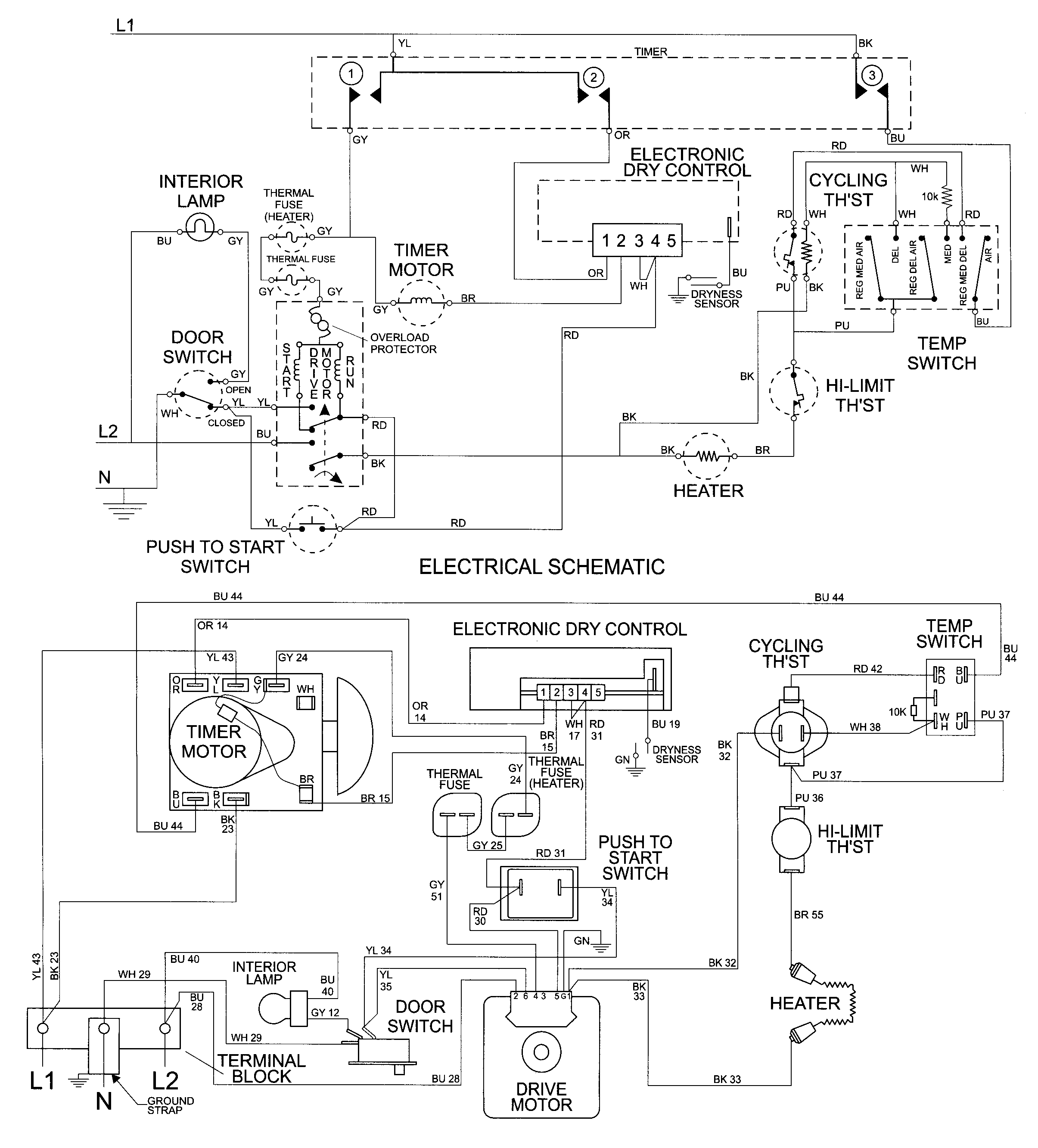 maytag mvw425bw0 wiring diagram