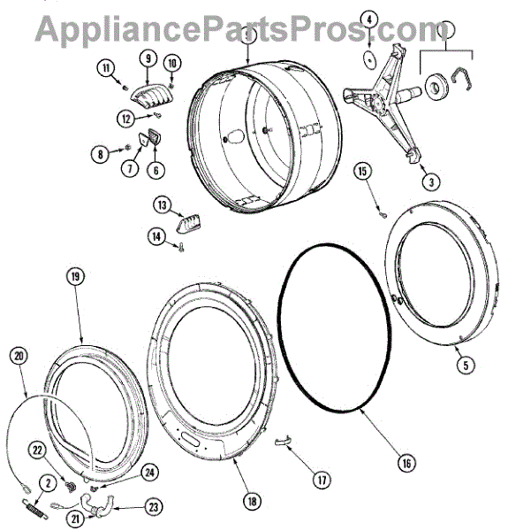 maytag neptune dryer parts diagram