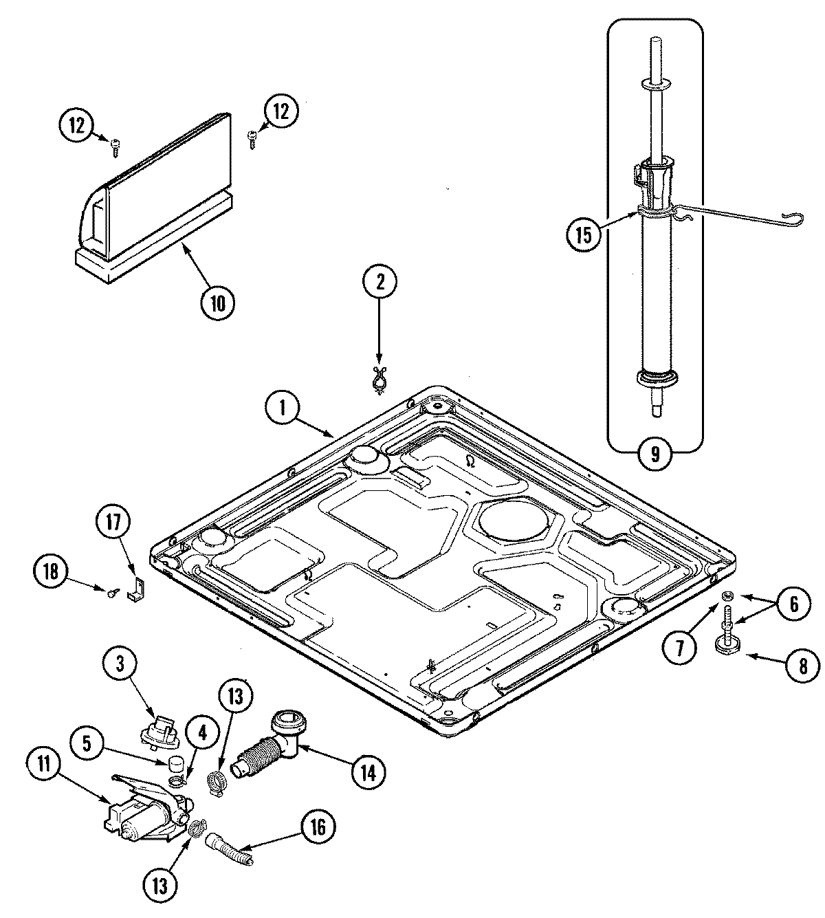 maytag neptune washer parts diagram