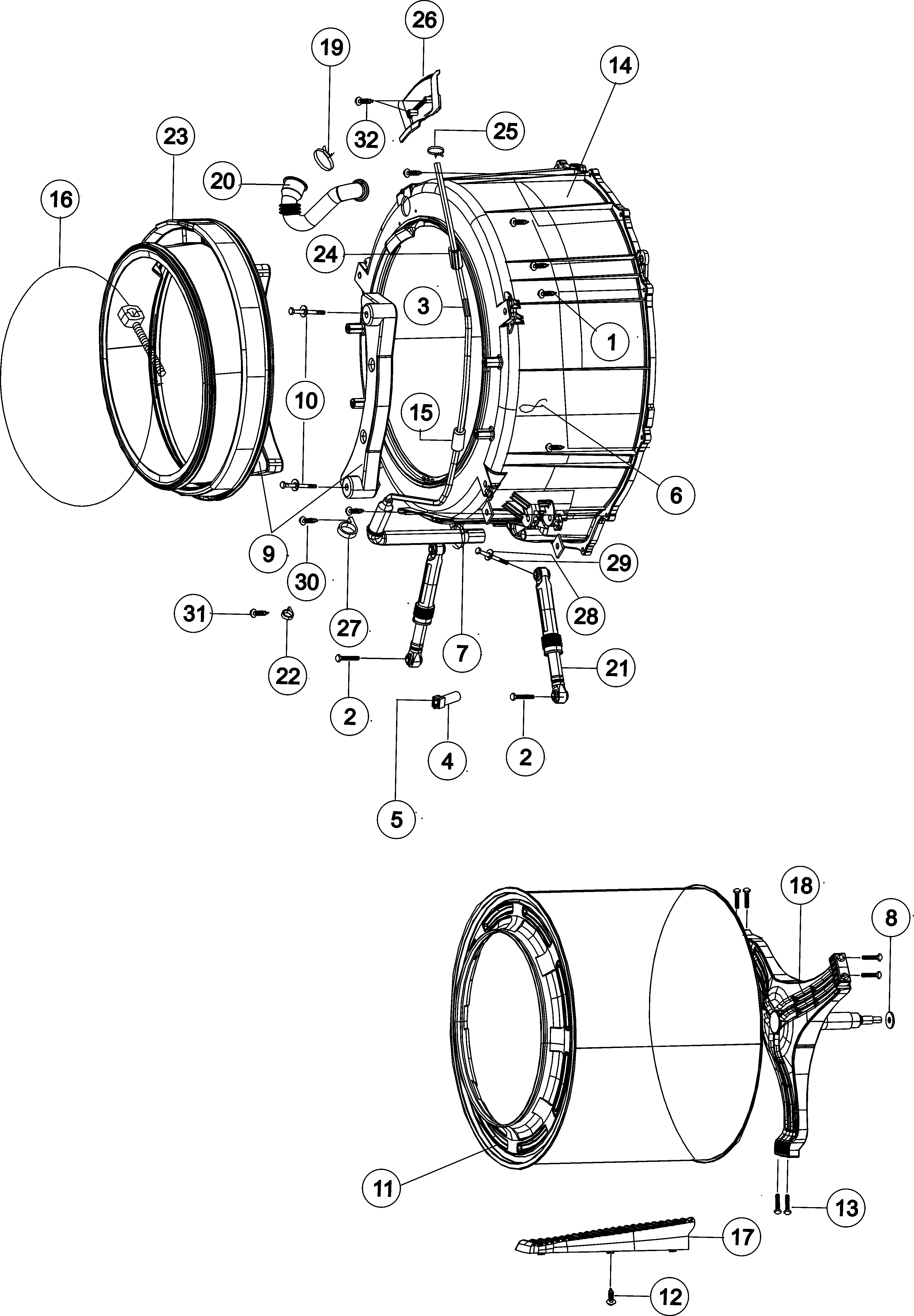 maytag neptune washer parts diagram
