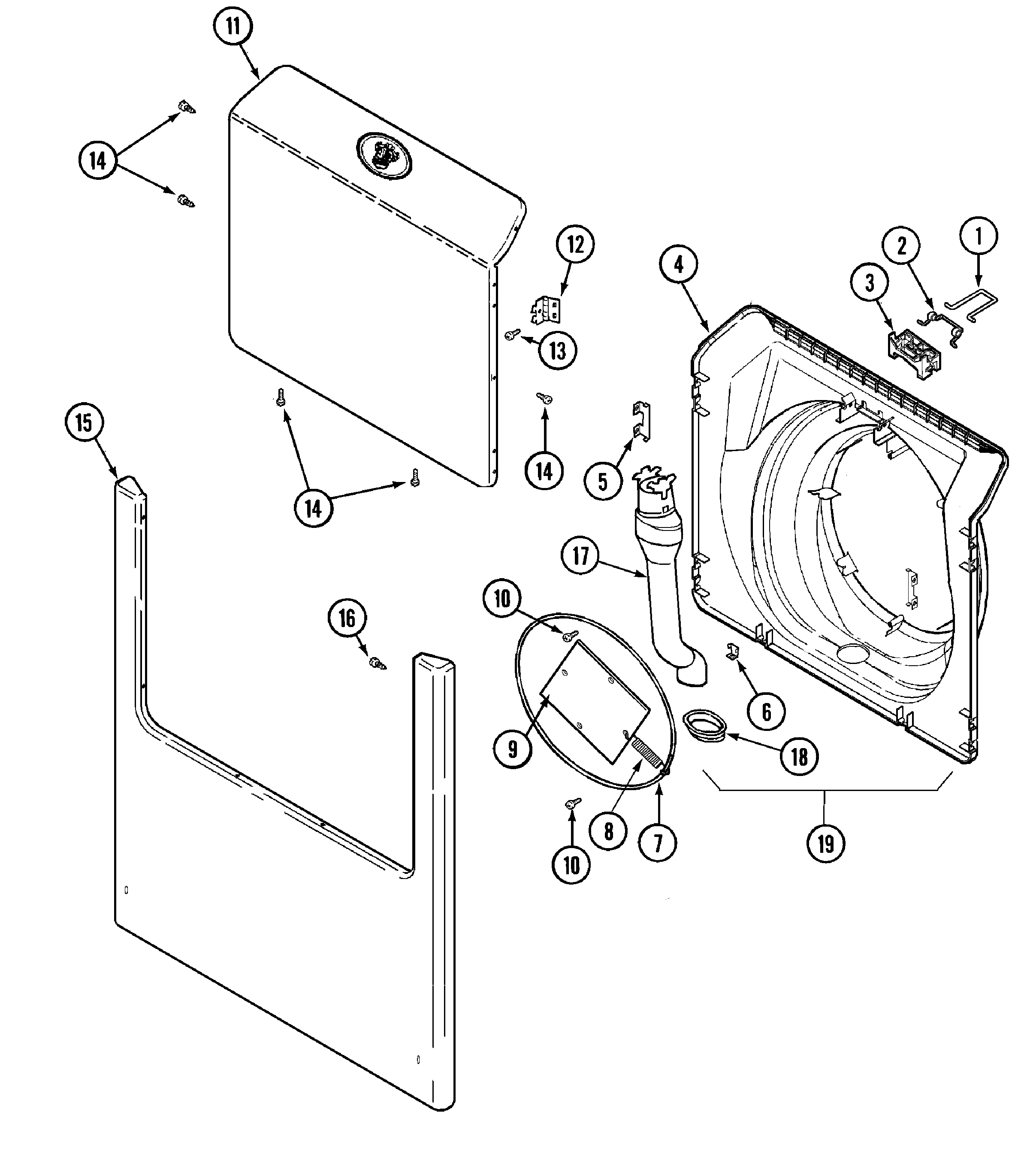 maytag neptune washer parts diagram