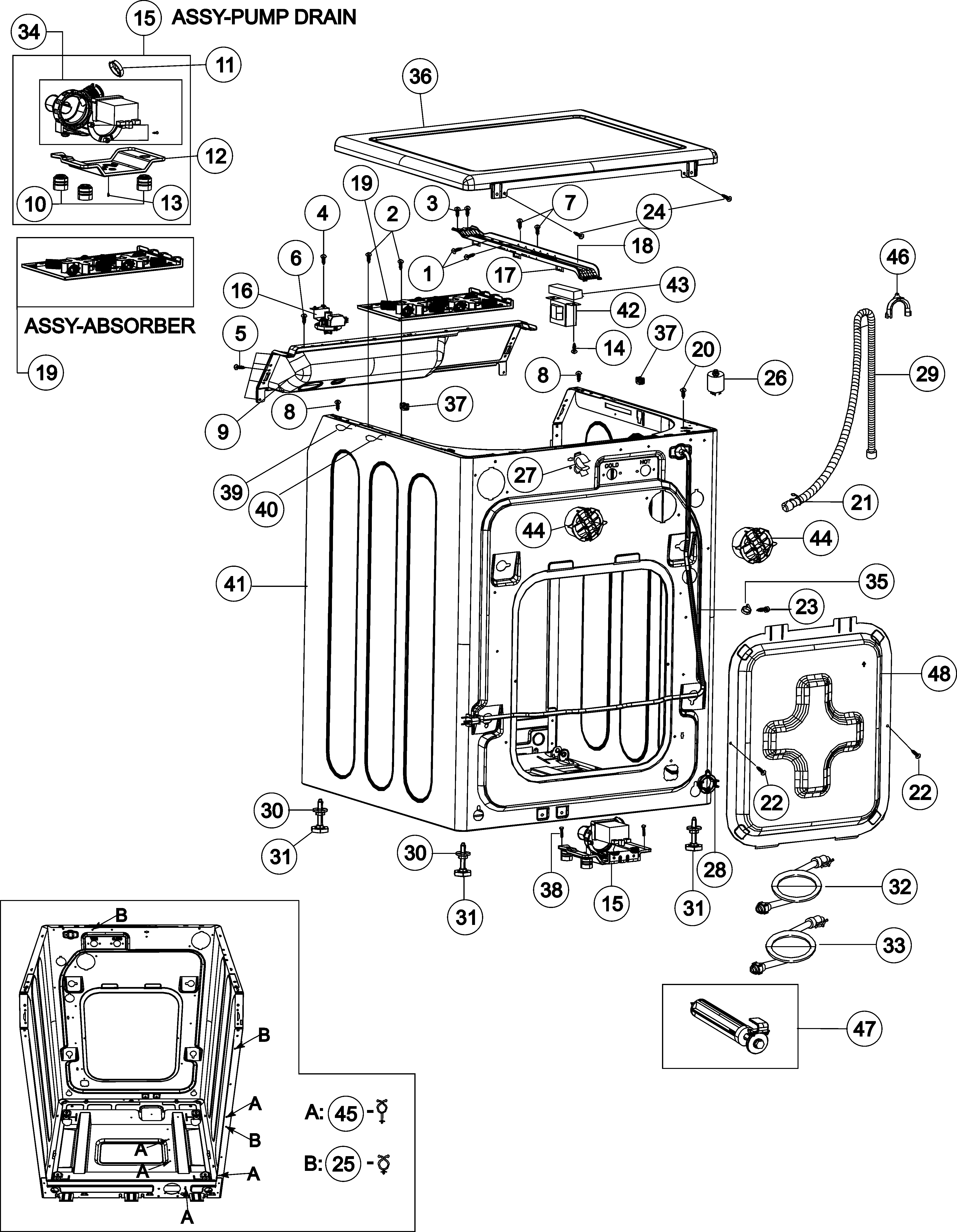 maytag neptune washer parts diagram