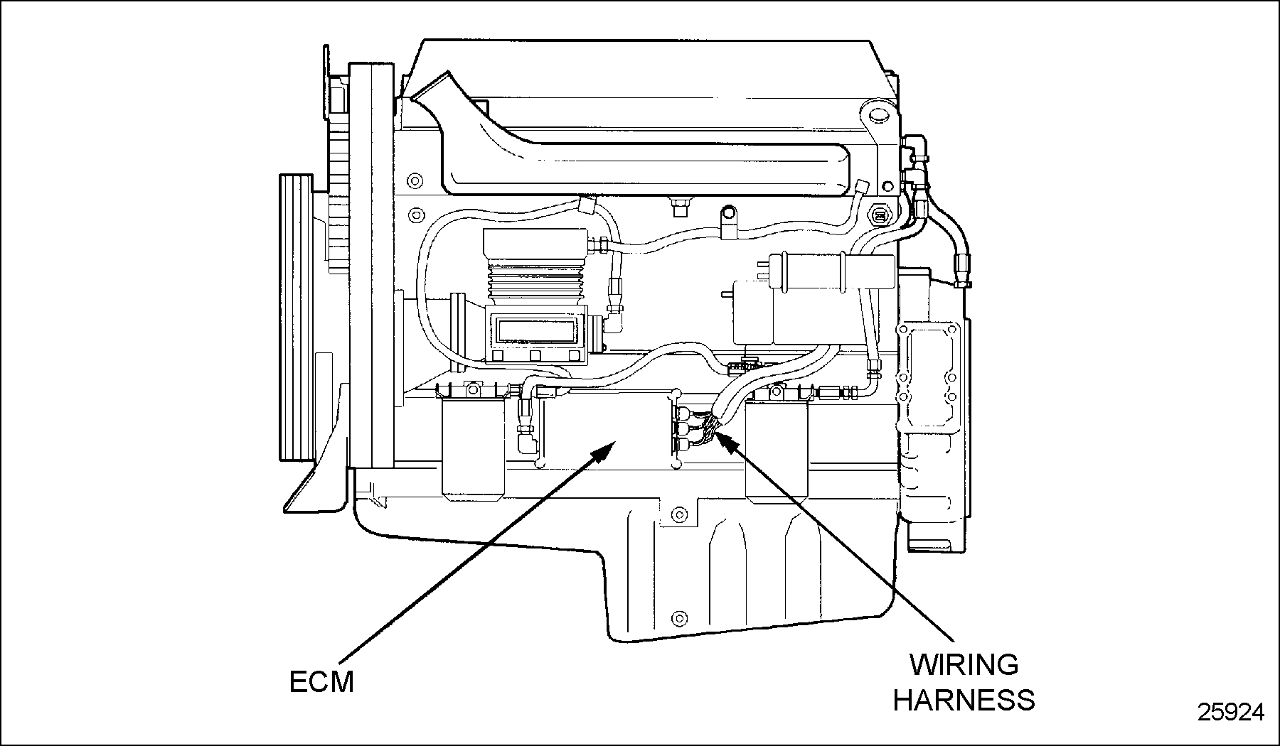 mbe 4000 engine diagram