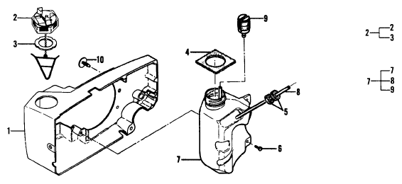 mcculloch 3516 fuel line diagram