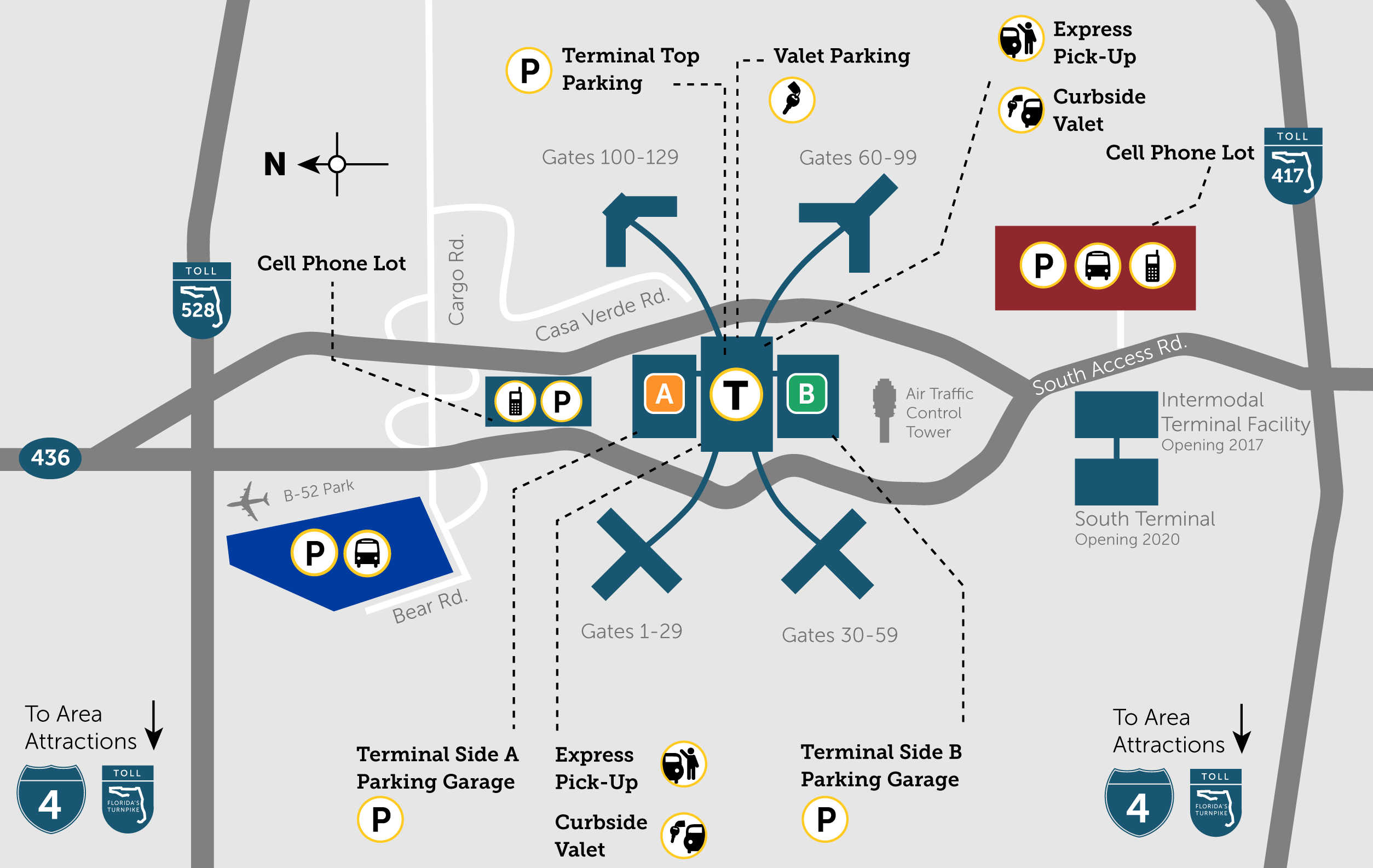 mco airport diagram