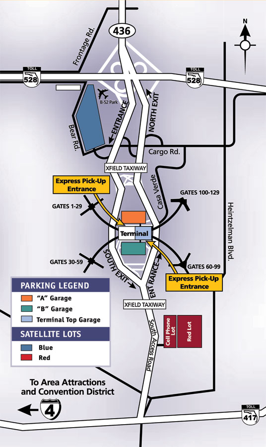 mco airport diagram