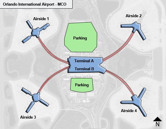 mco airport diagram