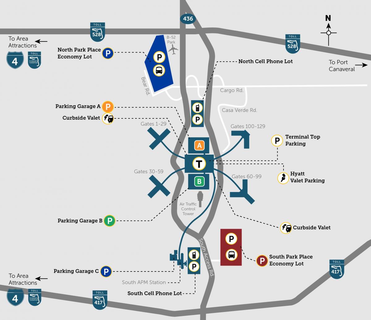 mco airport diagram