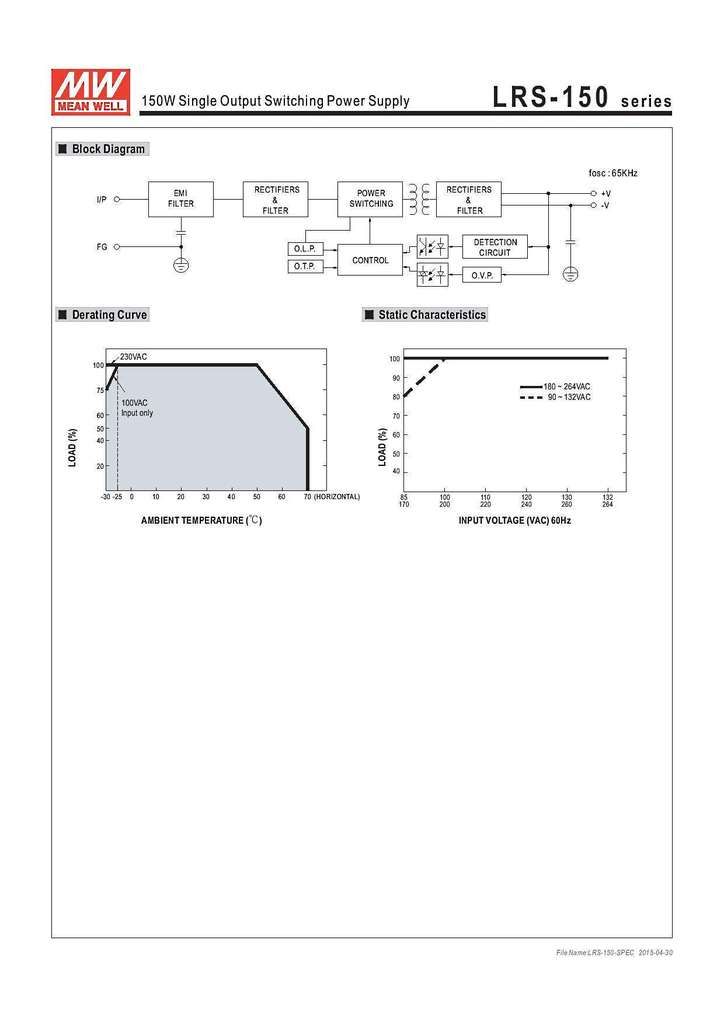 meanwell rs-150-24 wiring diagram