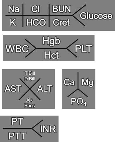 medical fishbone diagram lab values