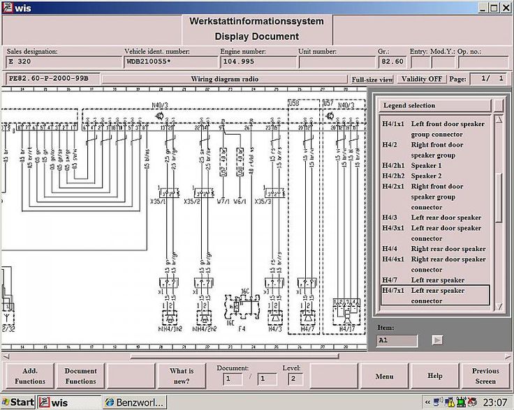 mercedes c240 radio wiring diagram