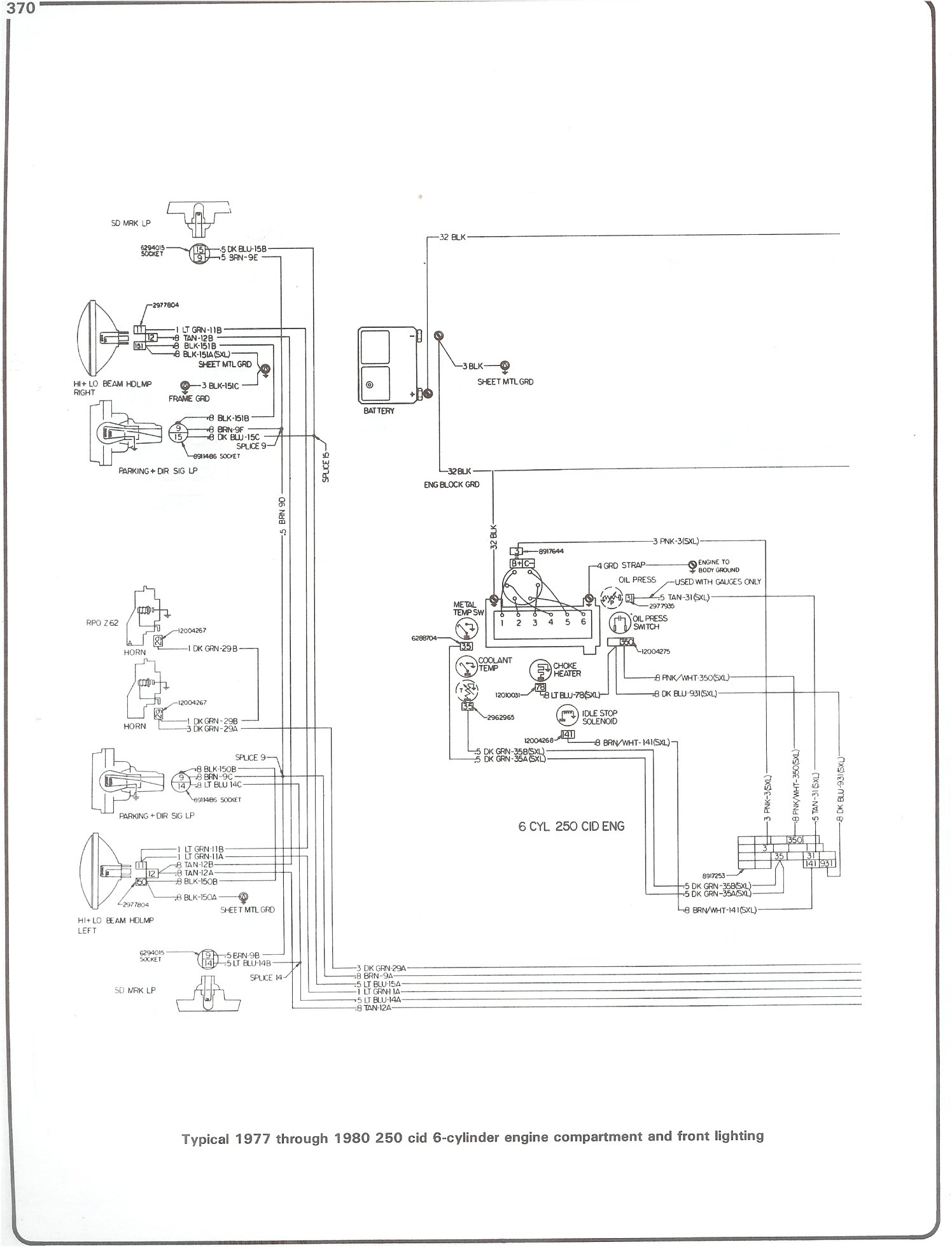 mercruiser 250ci ignition wiring diagram