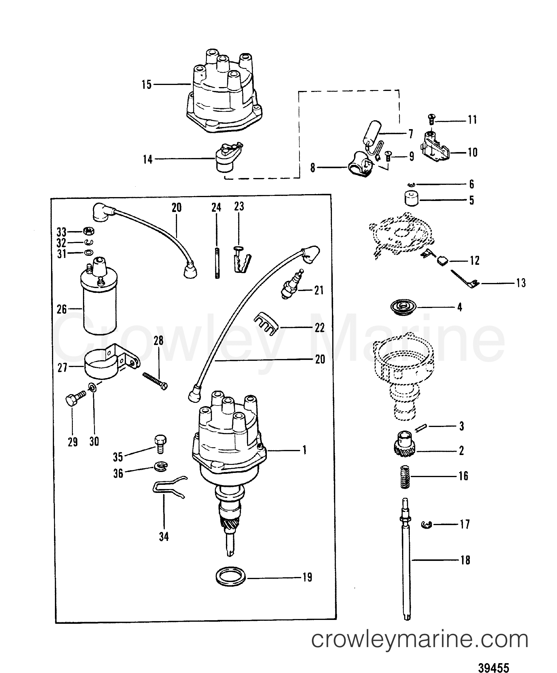 mercruiser 250ci ignition wiring diagram