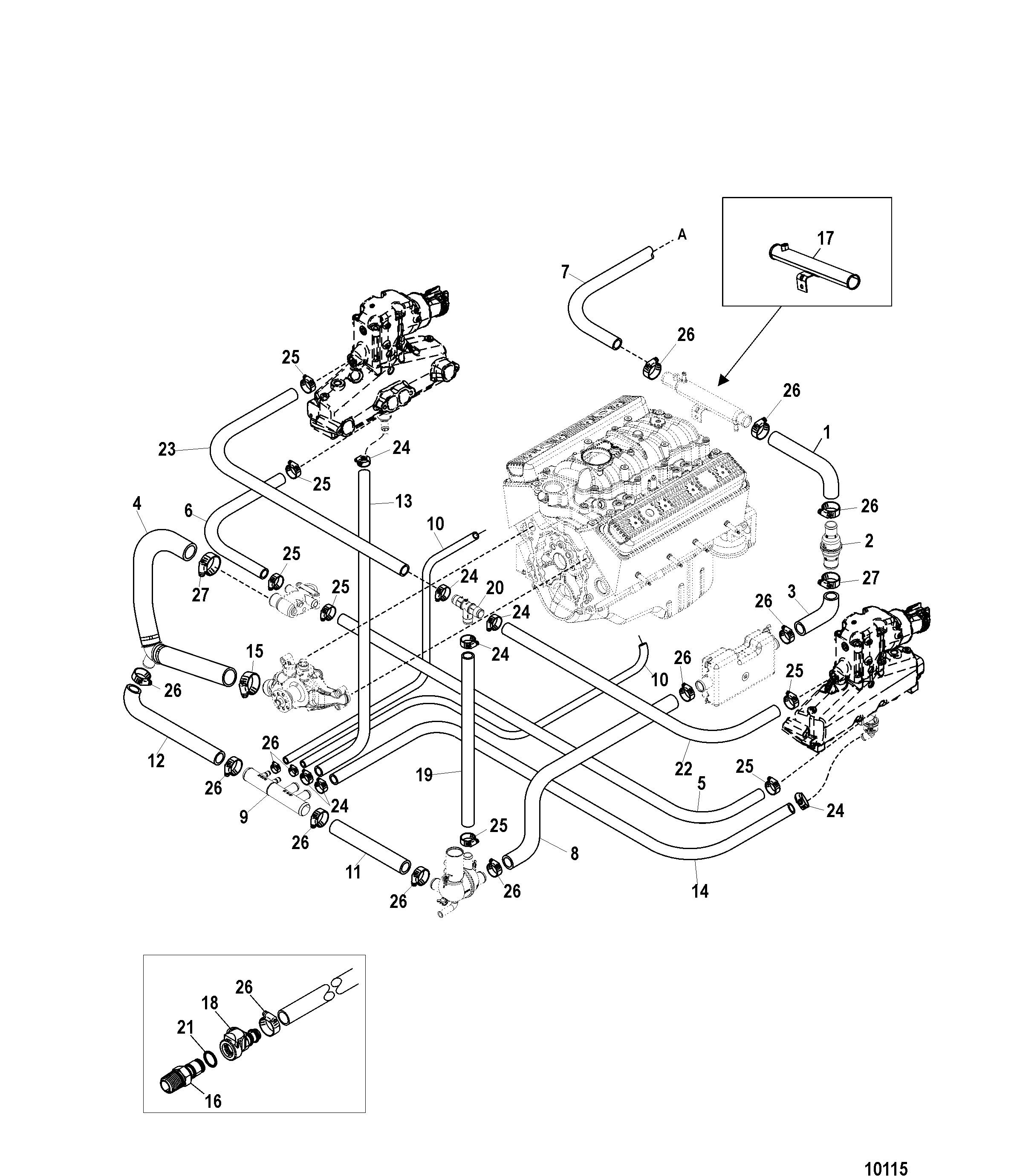 Mercruiser 3.0 Cooling System Diagram