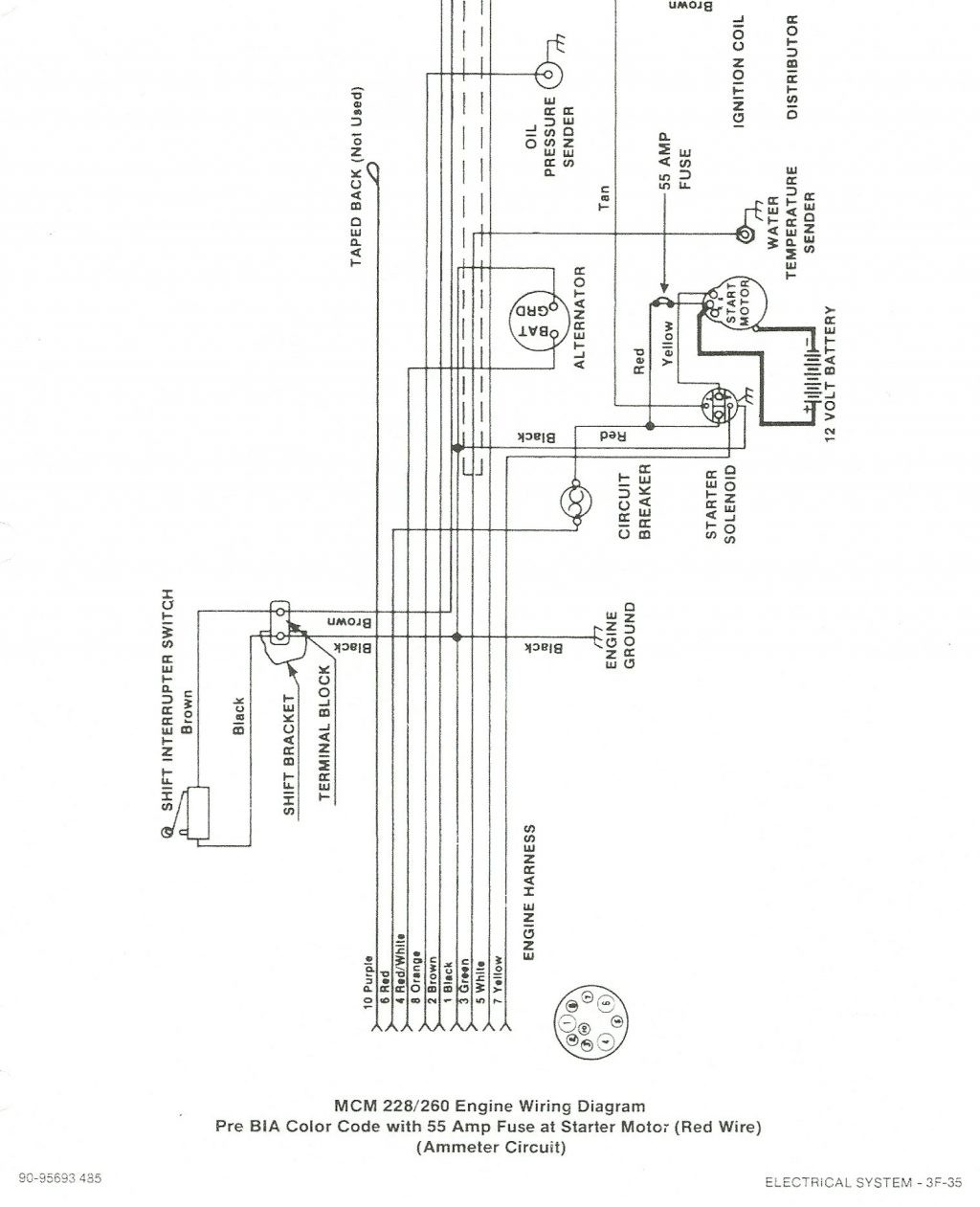 Mercruiser 4.3 V6 Wiring Diagram