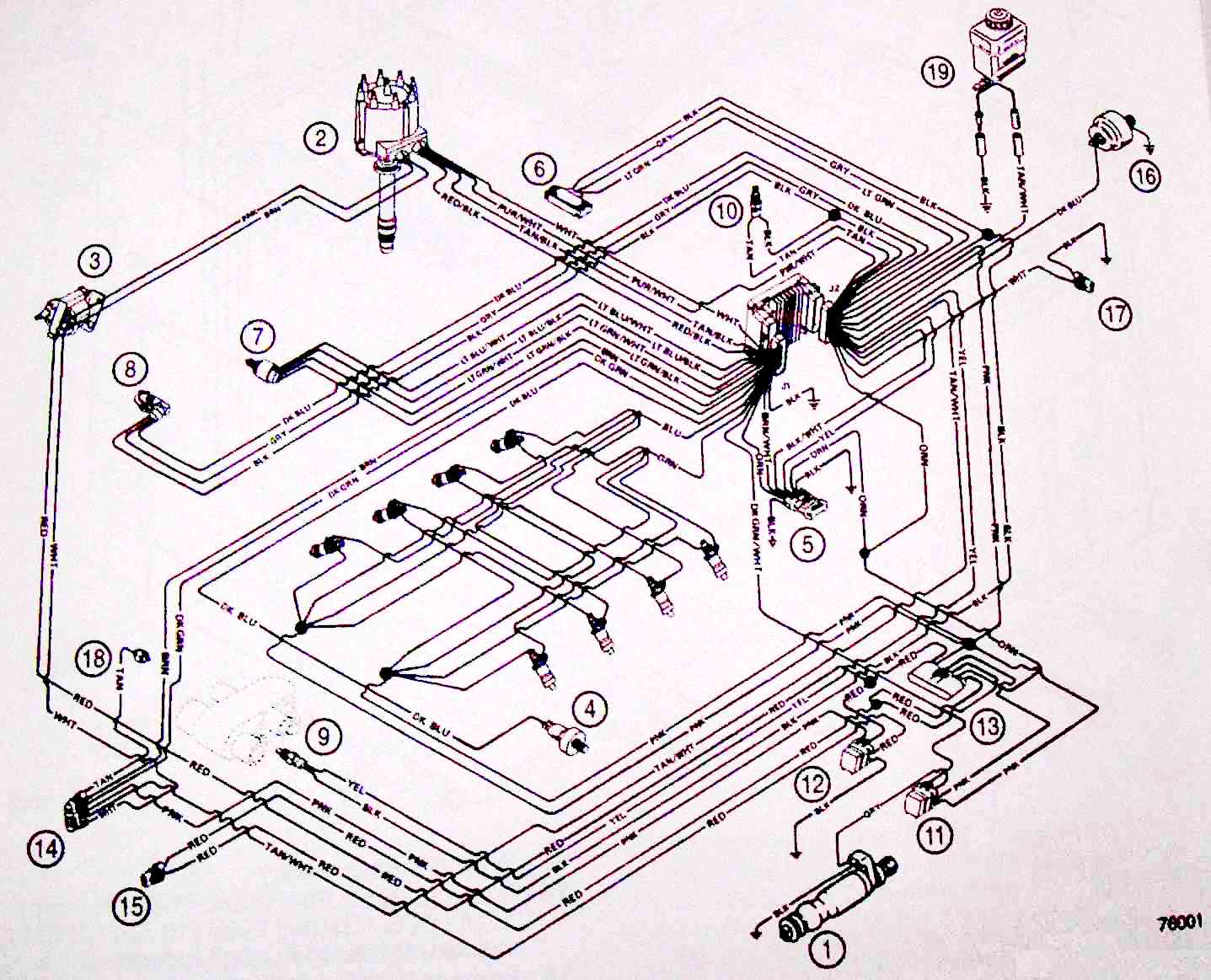 mercruiser 7.4 wiring diagram