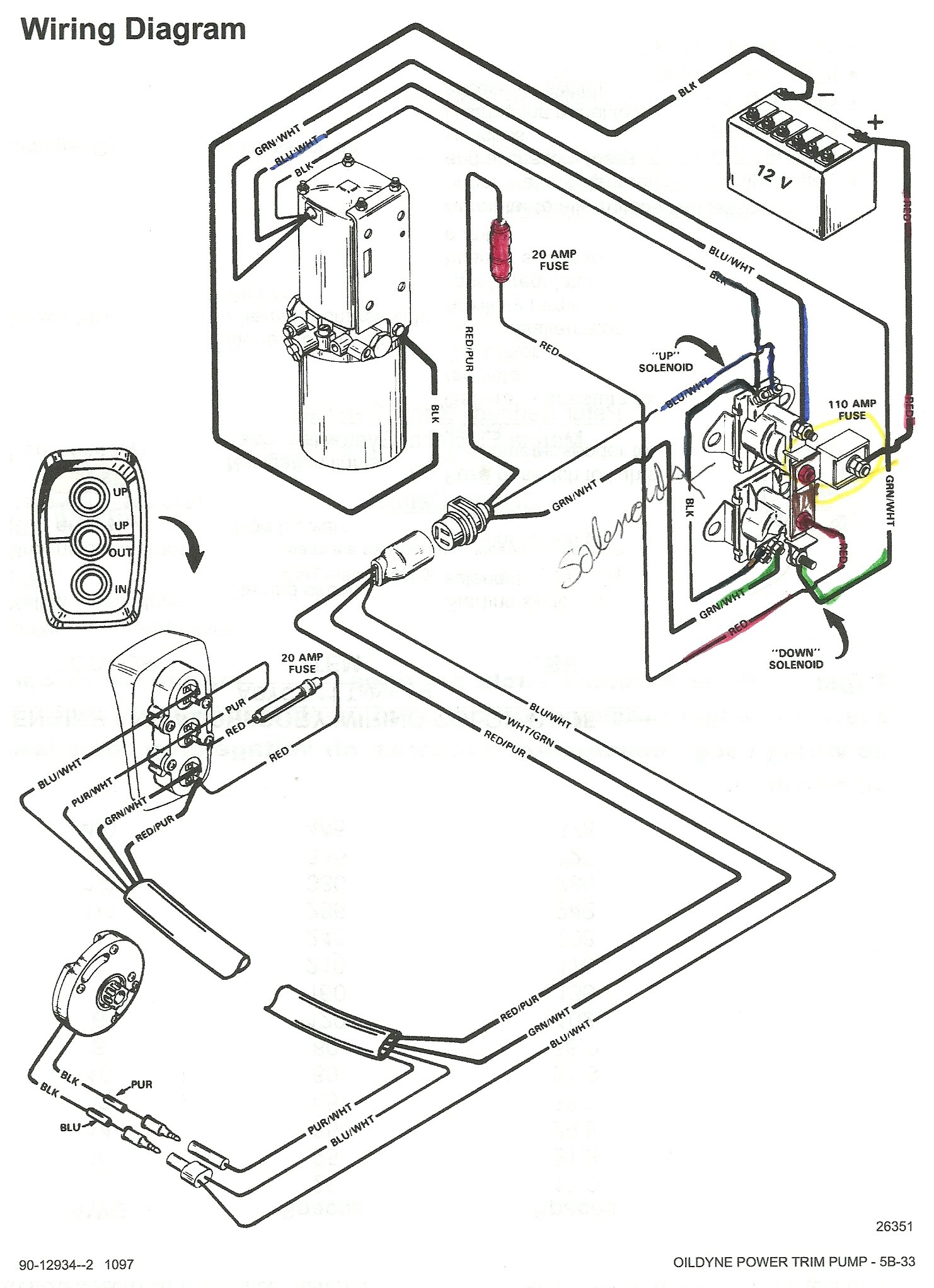 Mercruiser Trim Gauge Wiring Diagram