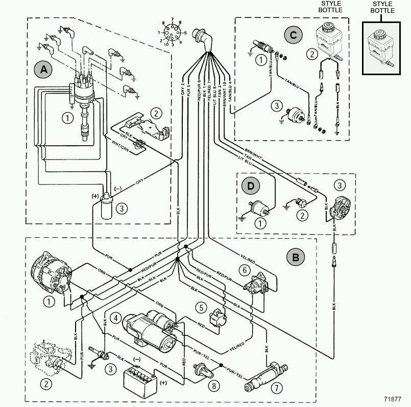 mercruiser theunderbolt 4 wiring diagram