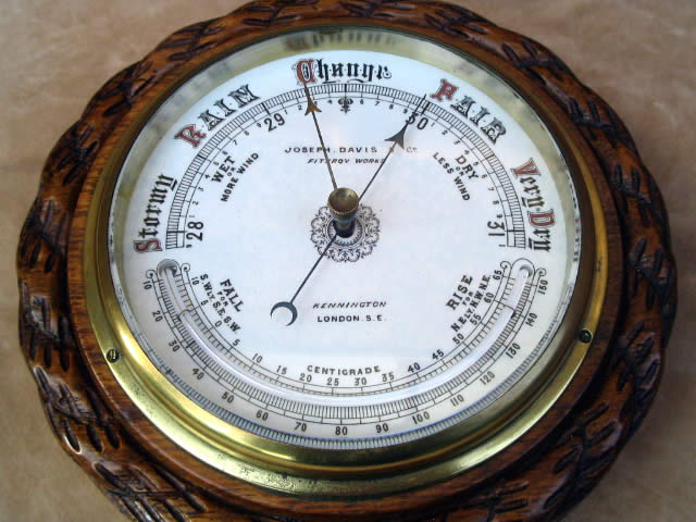 mercury barometer diagram