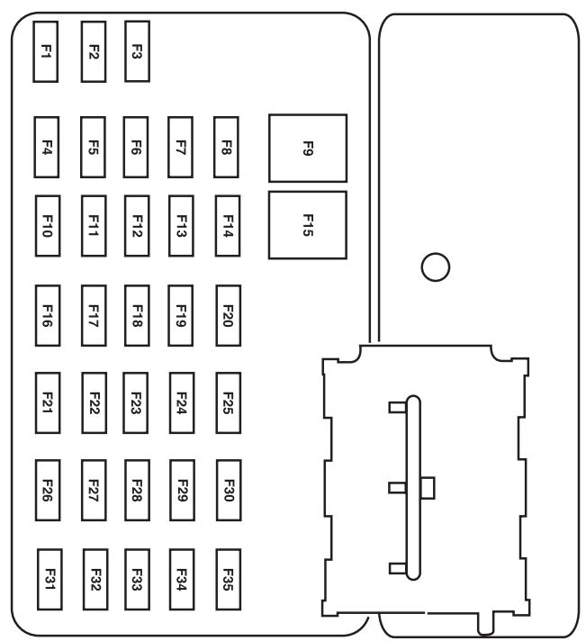 mercury mariner premier 2010 wiring diagram horn fuse box passenger