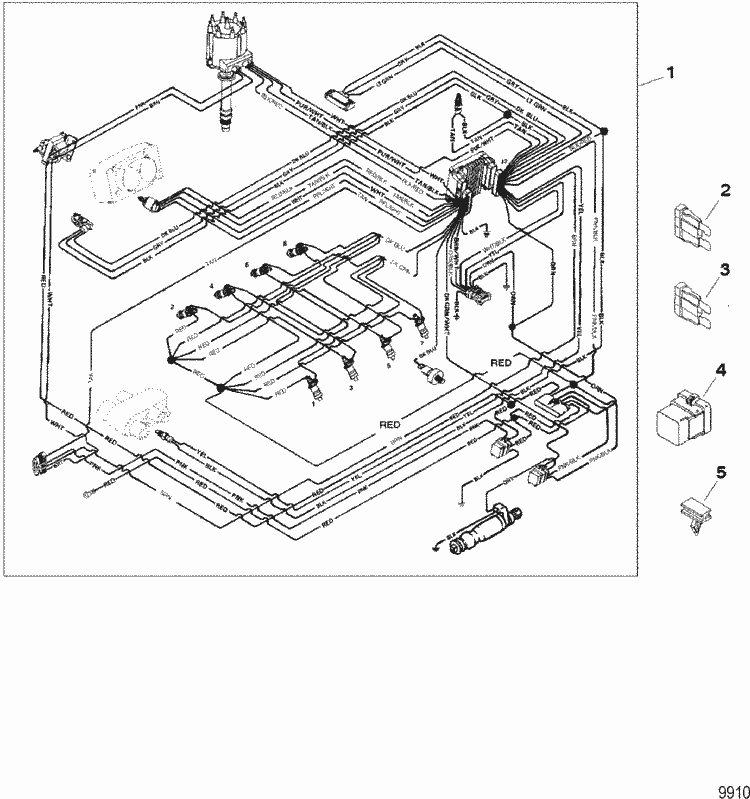 mercury racing 525 ecm wiring diagram