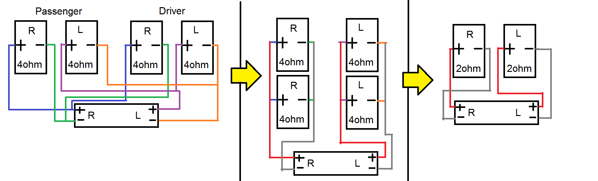 miata headrest speaker wiring