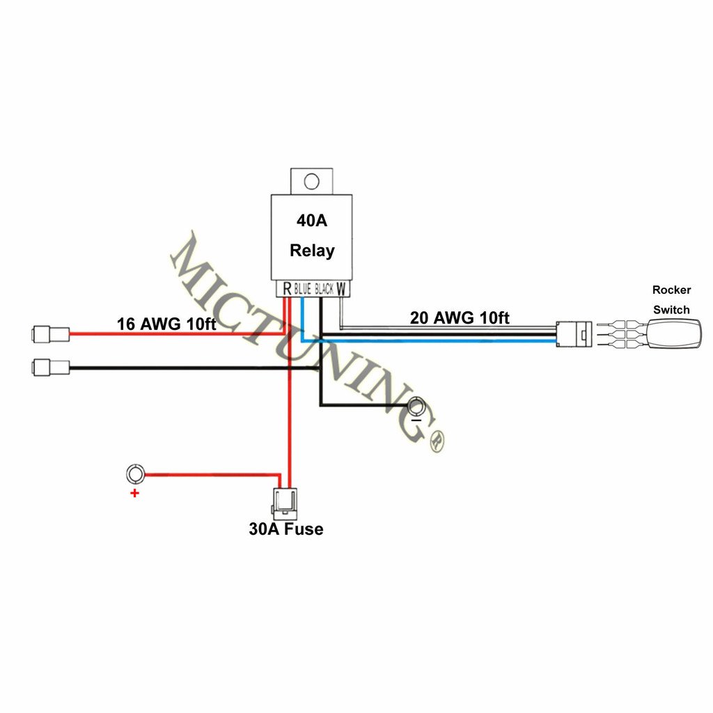 mictuning switch wiring diagram