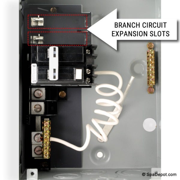 midwest 50 amp spa disconnect panel wiring diagram