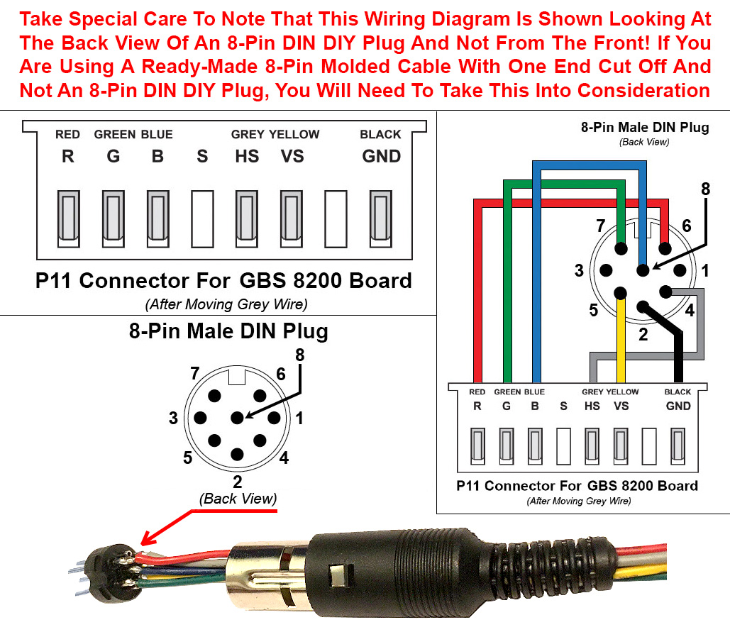 mightex din 8 wiring diagram
