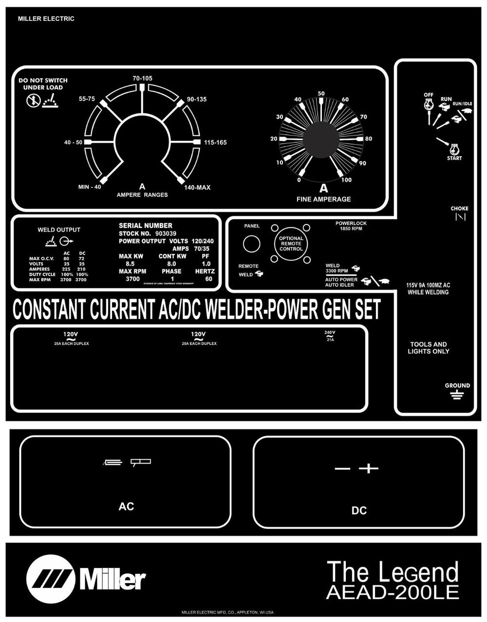 miller aead 200le wiring diagram