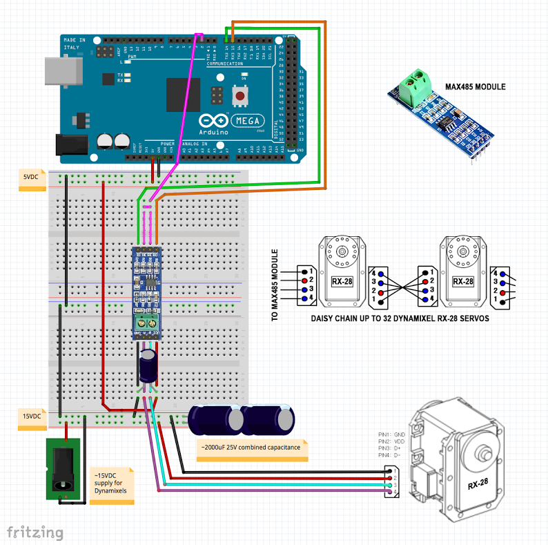 mini rs232 to ttl converter adaptor module board max3232 wiring diagram