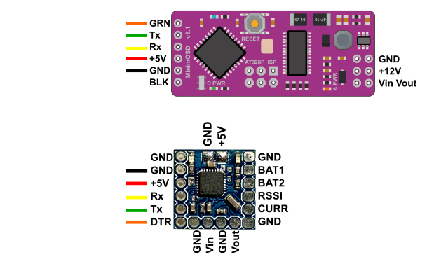 minimosd wiring diagram